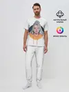 Мужская пижама с брюками / Billie Eilish art 1