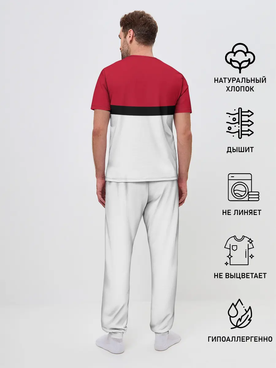 Мужская пижама с брюками / Покебол