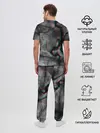 Мужская пижама с брюками / МОЛНИИ GLITCH