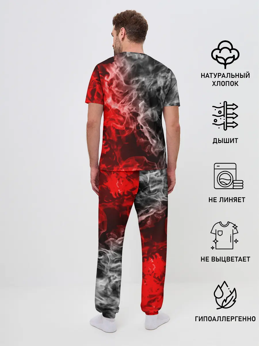 Мужская пижама с брюками / БИТВА ОГНЕЙ