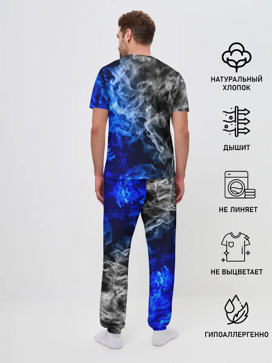 Мужская пижама с брюками / БИТВА ОГНЕЙ