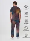 Мужская пижама с брюками / Радужная чешуя