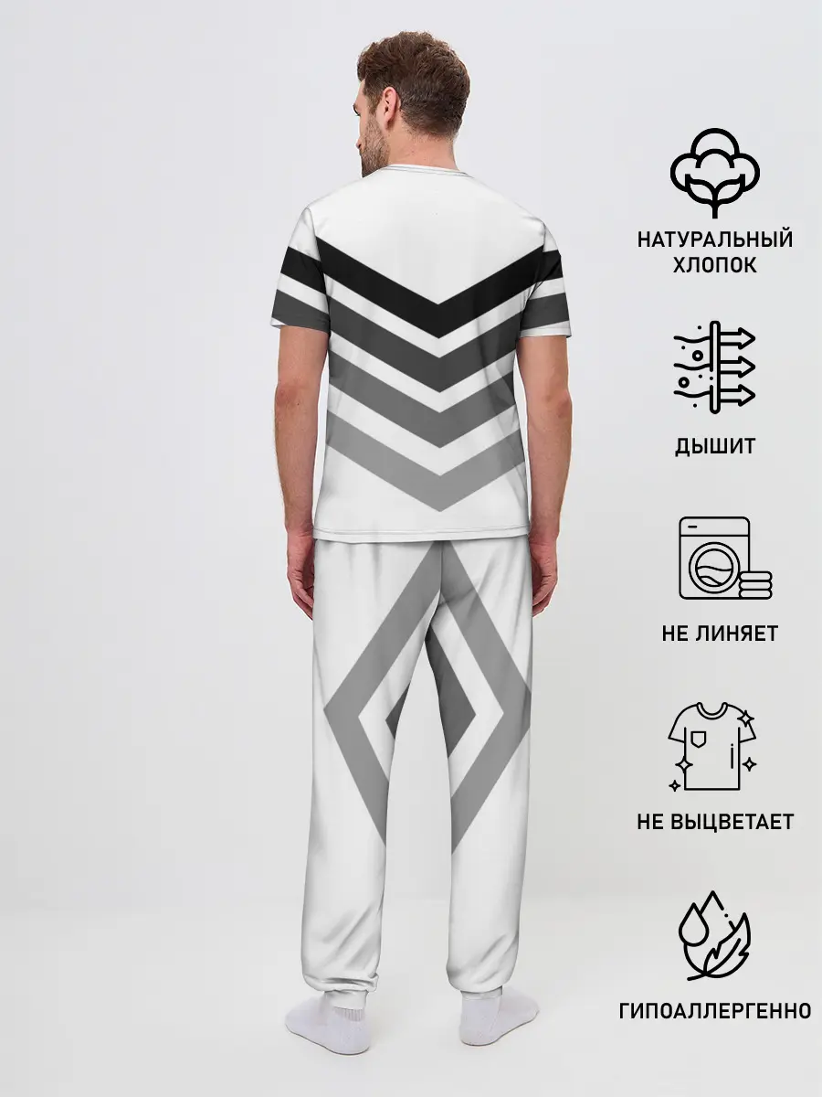 Мужская пижама с брюками / RK800 become deviant