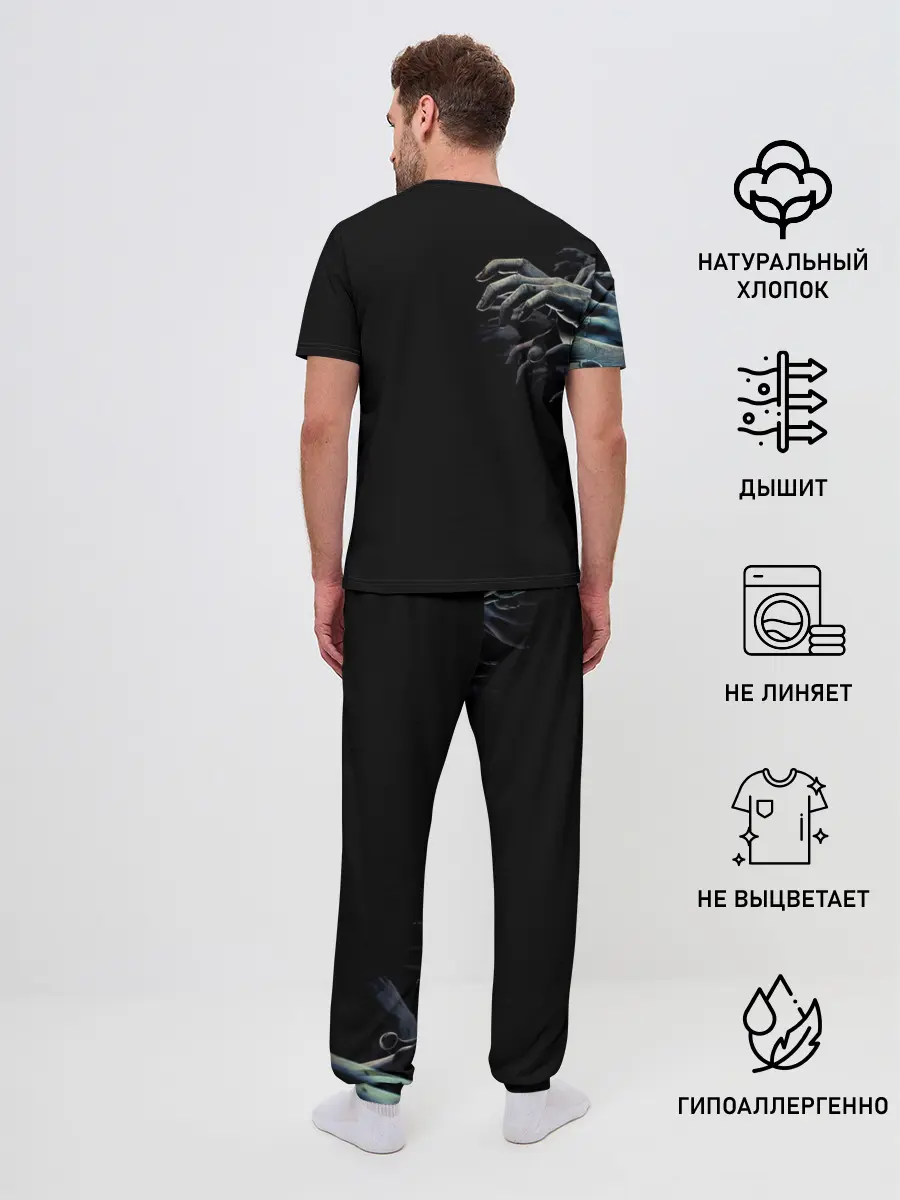 Мужская пижама с брюками / Slipknot.