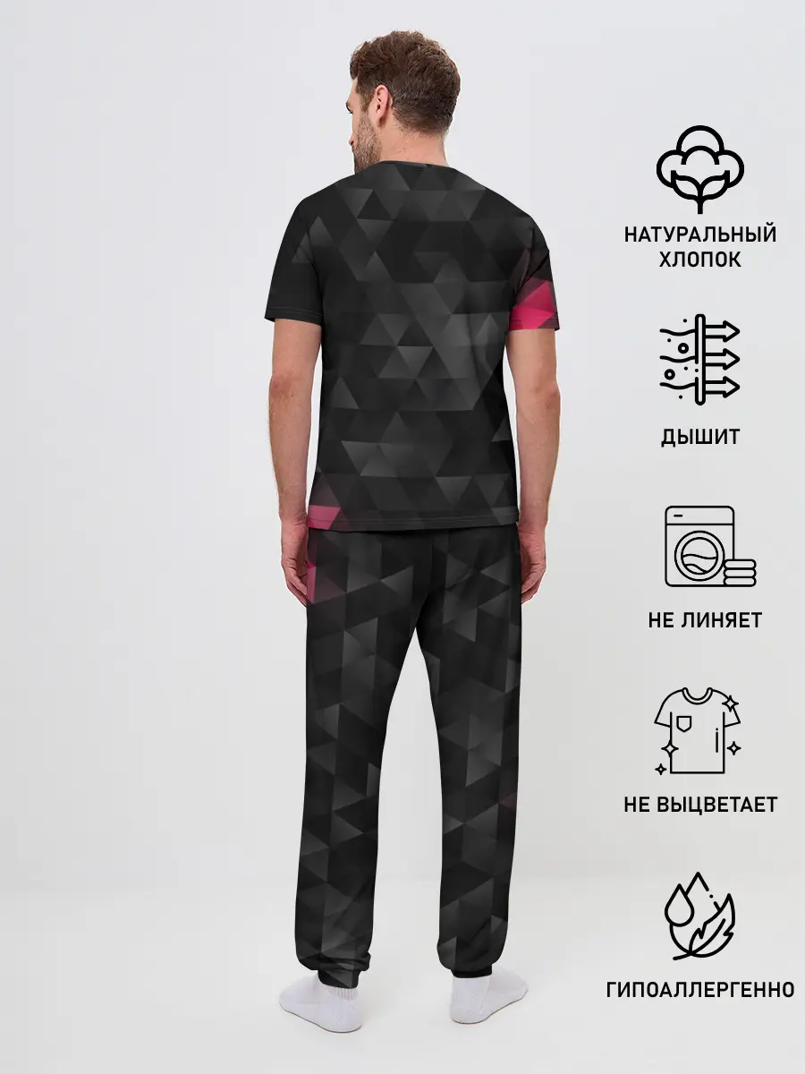 Мужская пижама с брюками / Mitsubishi