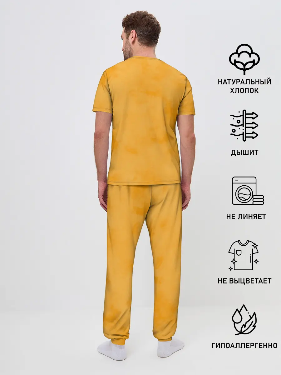 Мужская пижама с брюками / Сова Dab