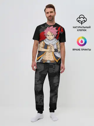 Мужская пижама с брюками / Fairy Tail, Нацу
