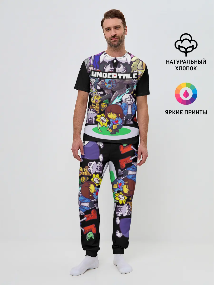 Мужская пижама с брюками / UNDERTALE