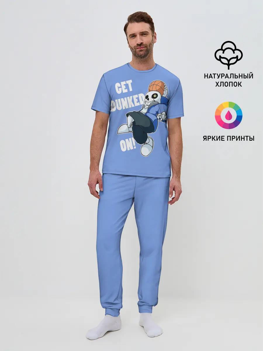 Мужская пижама с брюками / GET DUNKED