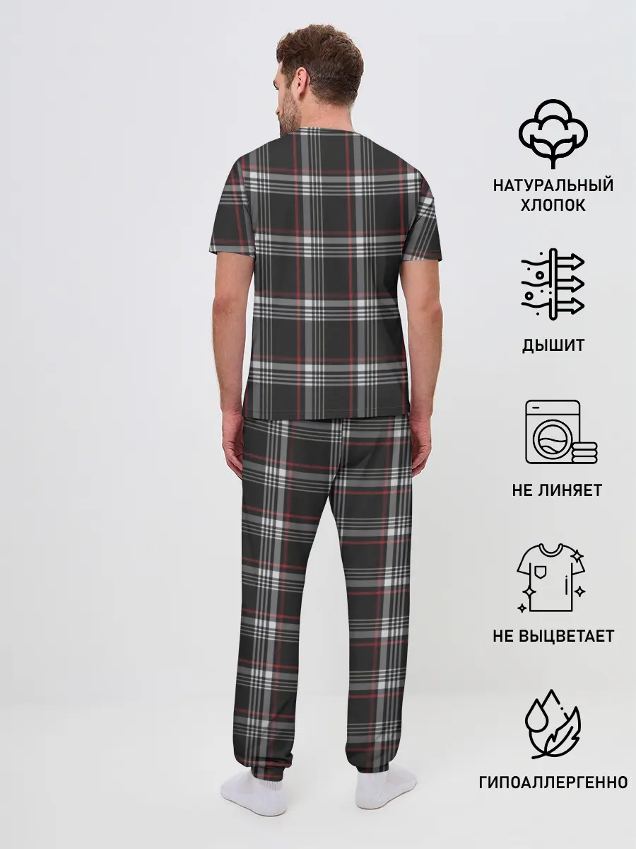 Мужская пижама с брюками / Shotlandka.