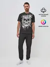 Мужская пижама с брюками / Череп