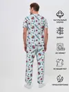 Мужская пижама с брюками / Science art