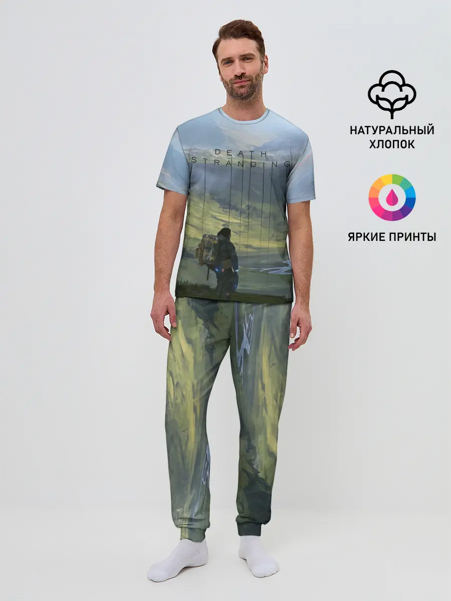 Мужская пижама с брюками / DEATH STRANDING - СЭМ