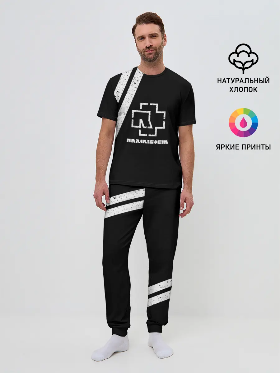 Мужская пижама с брюками / Rammstein