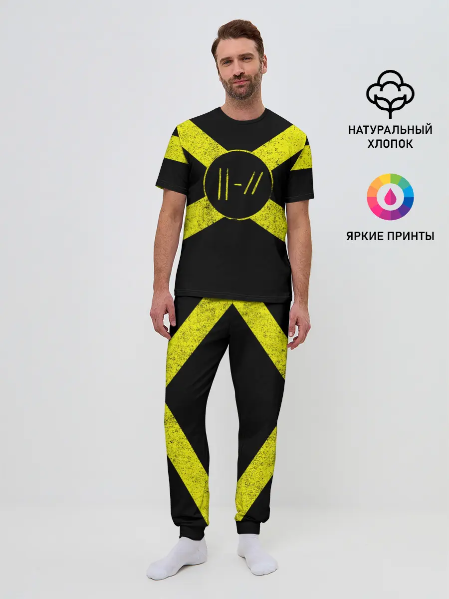 Мужская пижама с брюками / Twenty One Pilots 14