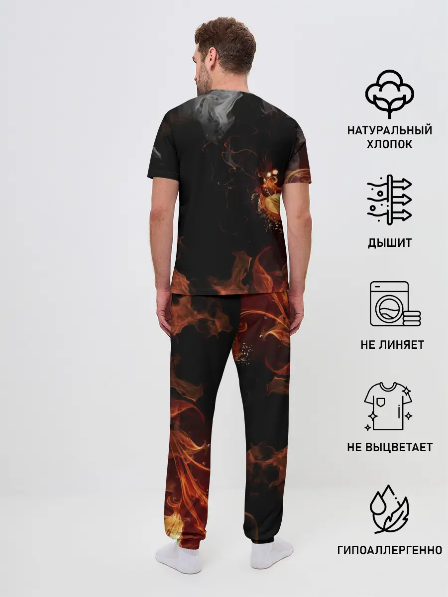 Мужская пижама с брюками / Rammstein
