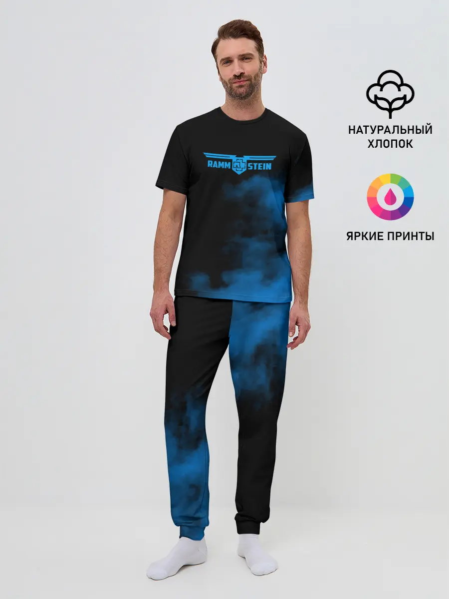 Мужская пижама с брюками / Rammstein