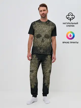 Мужская пижама с брюками / Rammstein