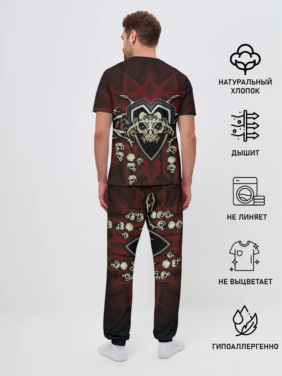 Мужская пижама с брюками / Rammstein