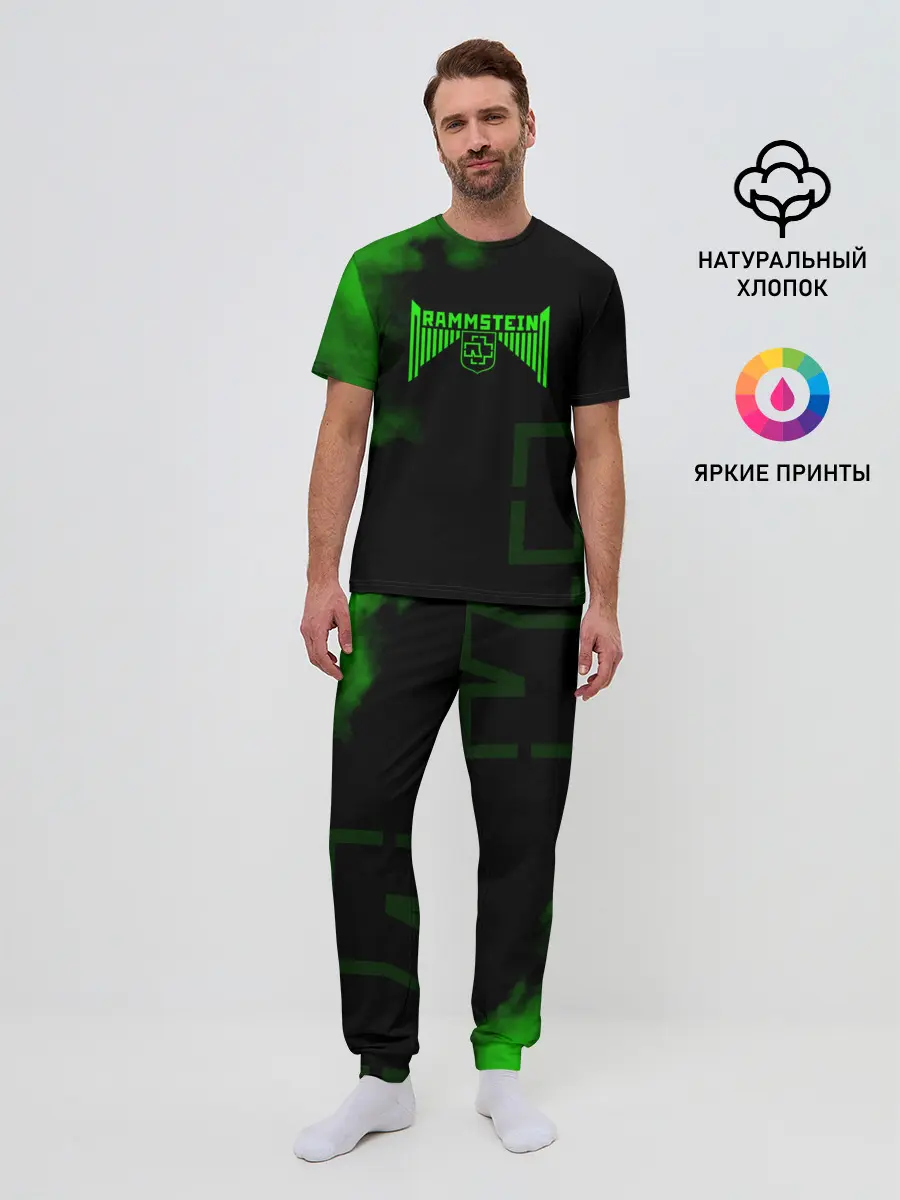 Мужская пижама с брюками / Rammstein