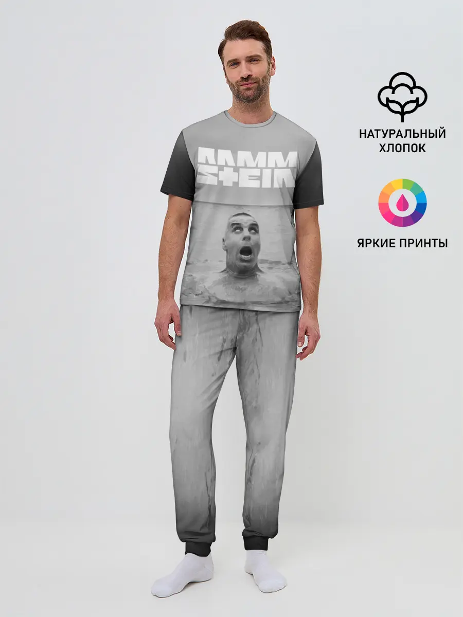 Мужская пижама с брюками / RAMMSTEIN