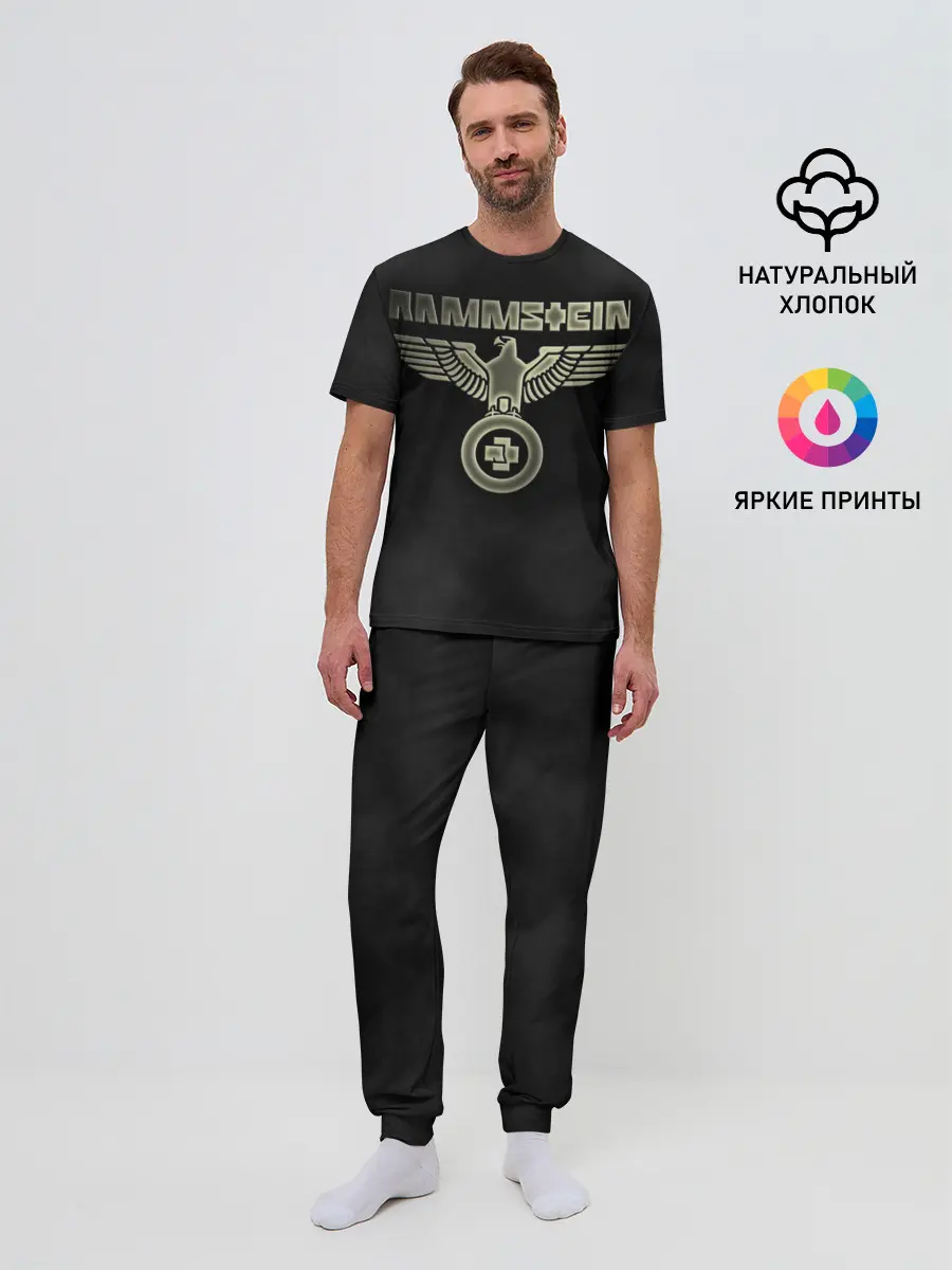 Мужская пижама с брюками / Rammstein