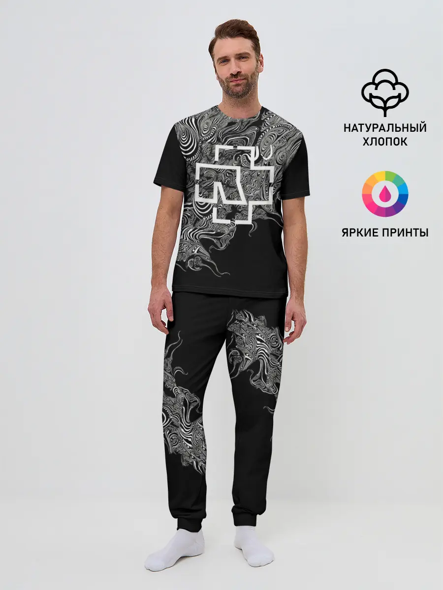 Мужская пижама с брюками / Rammstein