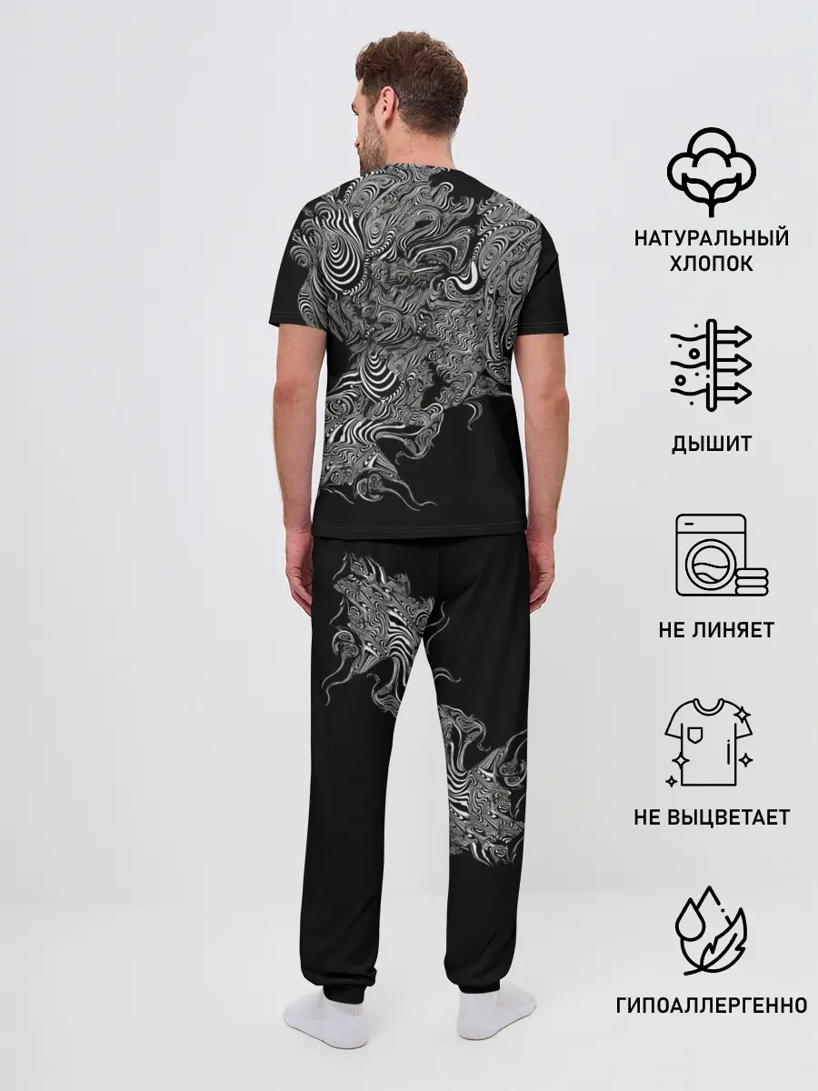 Мужская пижама с брюками / Rammstein