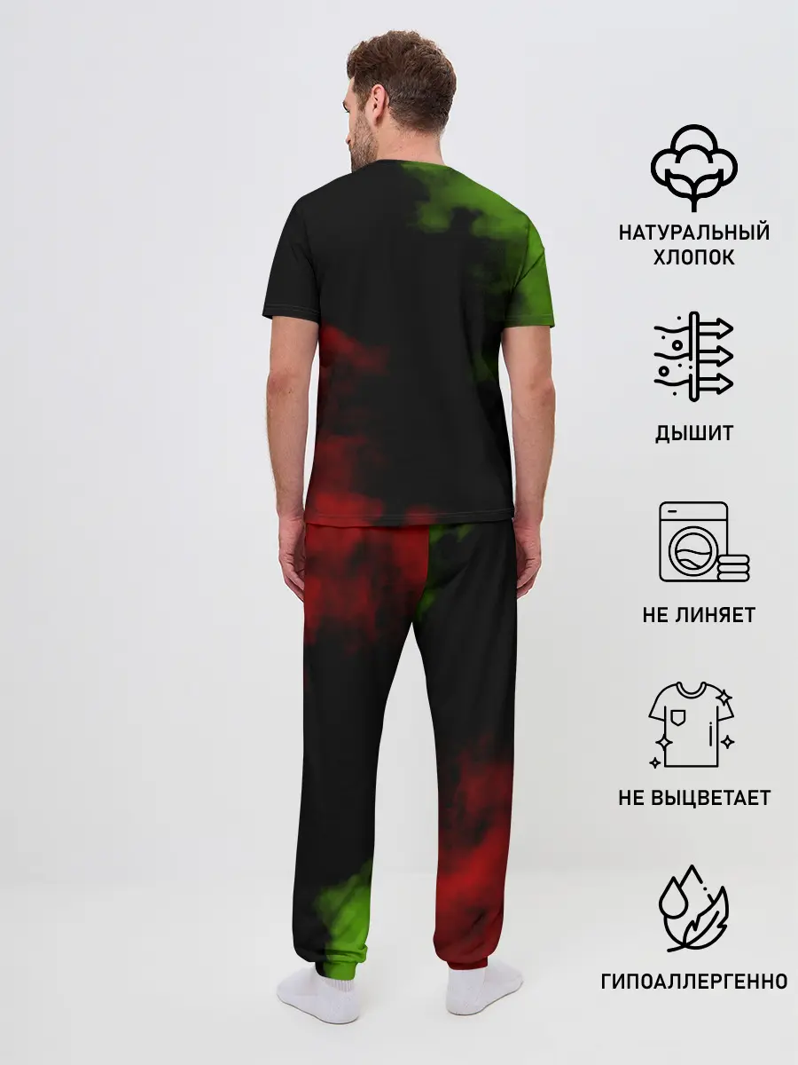 Мужская пижама с брюками / Kiss