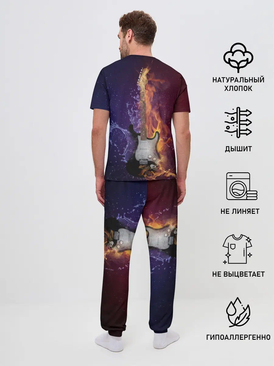 Мужская пижама с брюками / Rammstein