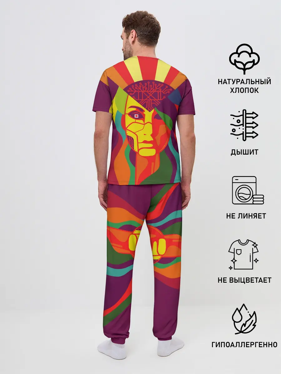 Мужская пижама с брюками / Muse