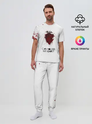 Мужская пижама с брюками / Can You Feel My Heart - BMTH
