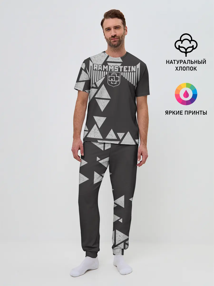 Мужская пижама с брюками / Rammstein