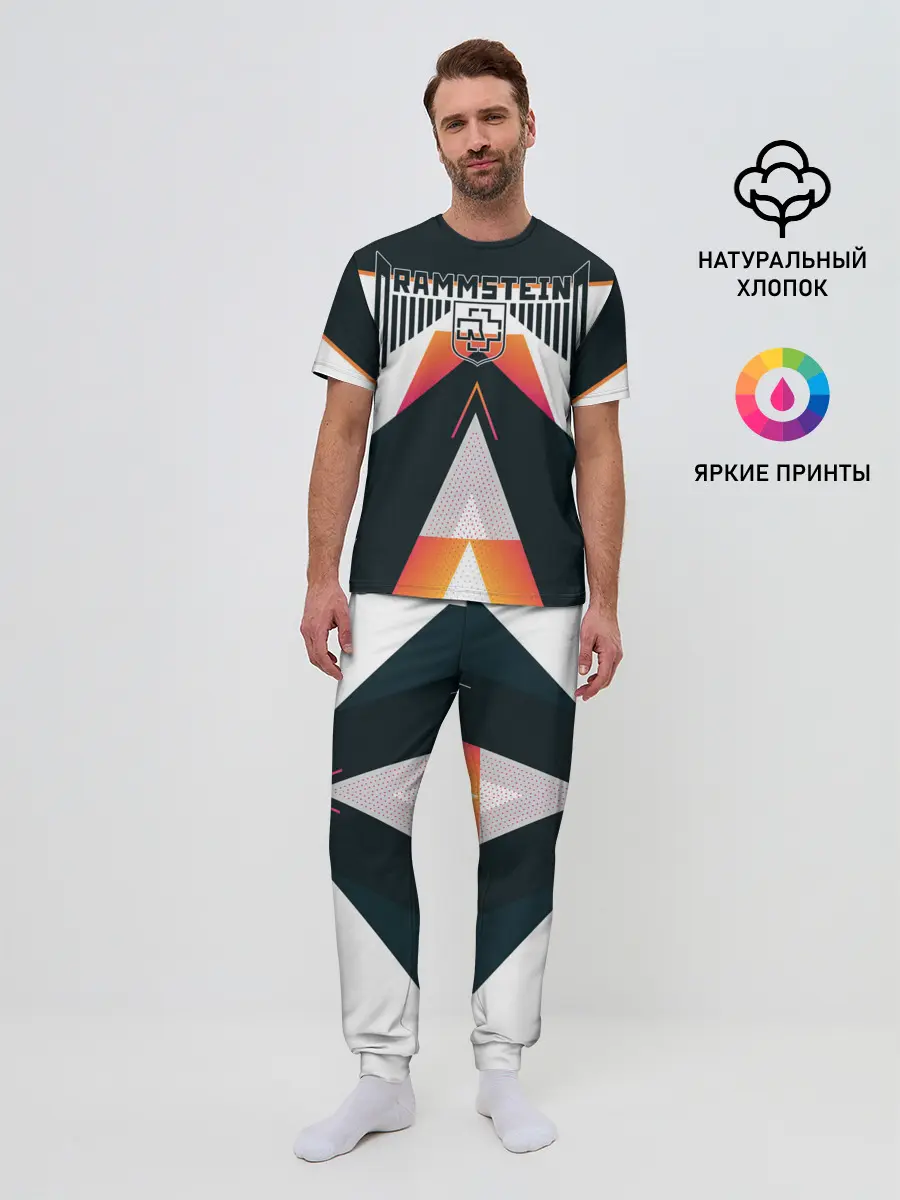 Мужская пижама с брюками / Rammstein