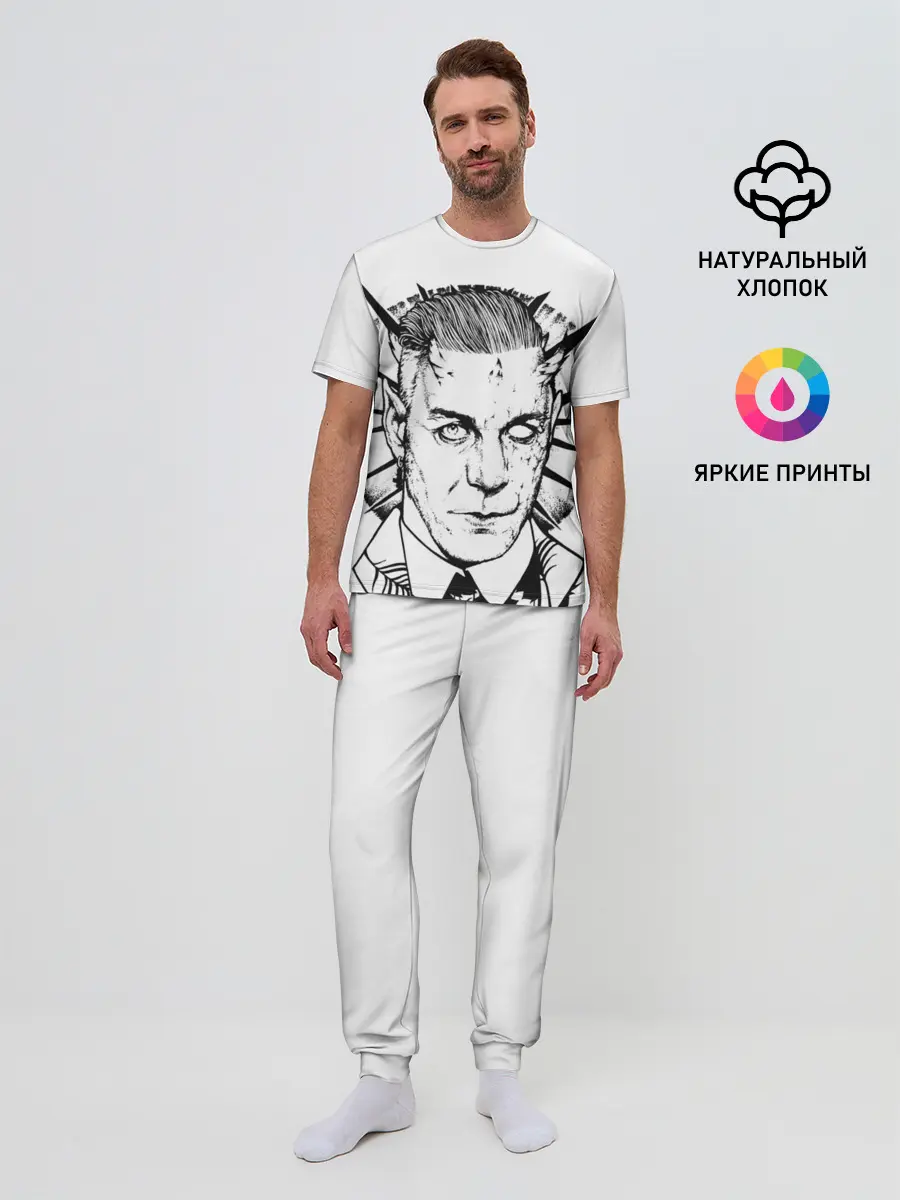 Мужская пижама с брюками / Rammstein