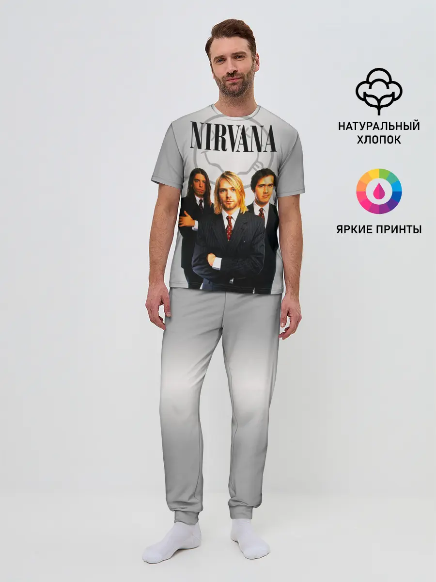 Мужская пижама с брюками / Nirvana