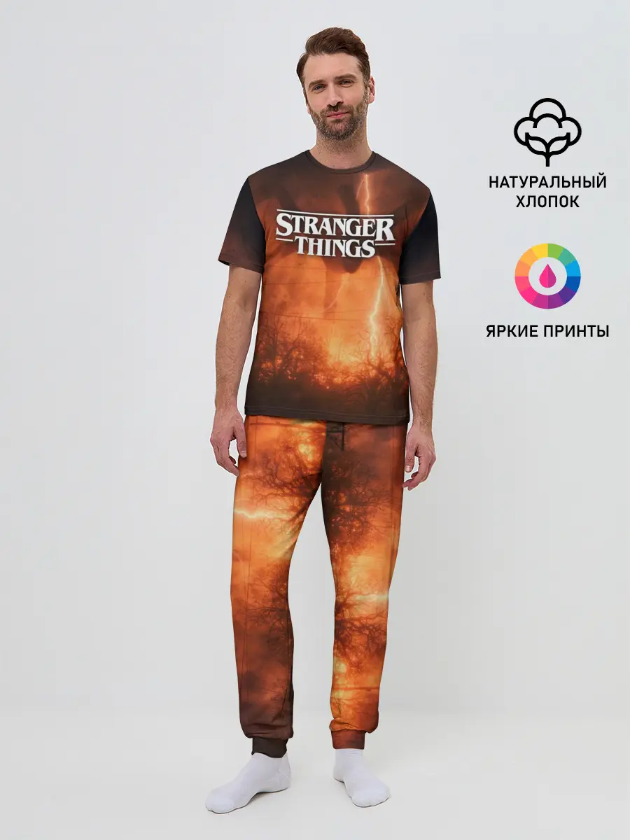 Мужская пижама с брюками / STRANGER THINGS