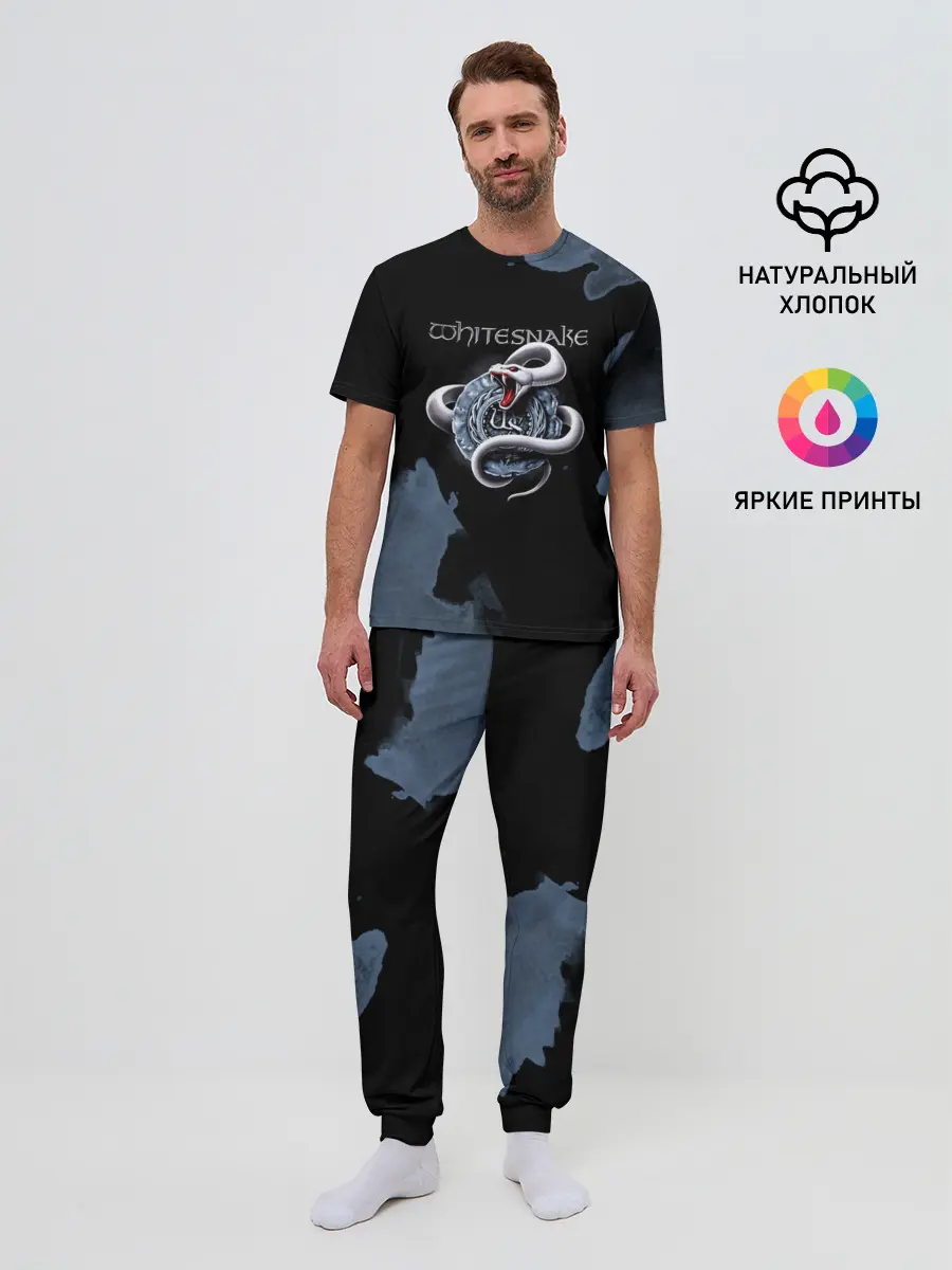 Мужская пижама с брюками / WHITESNAKE