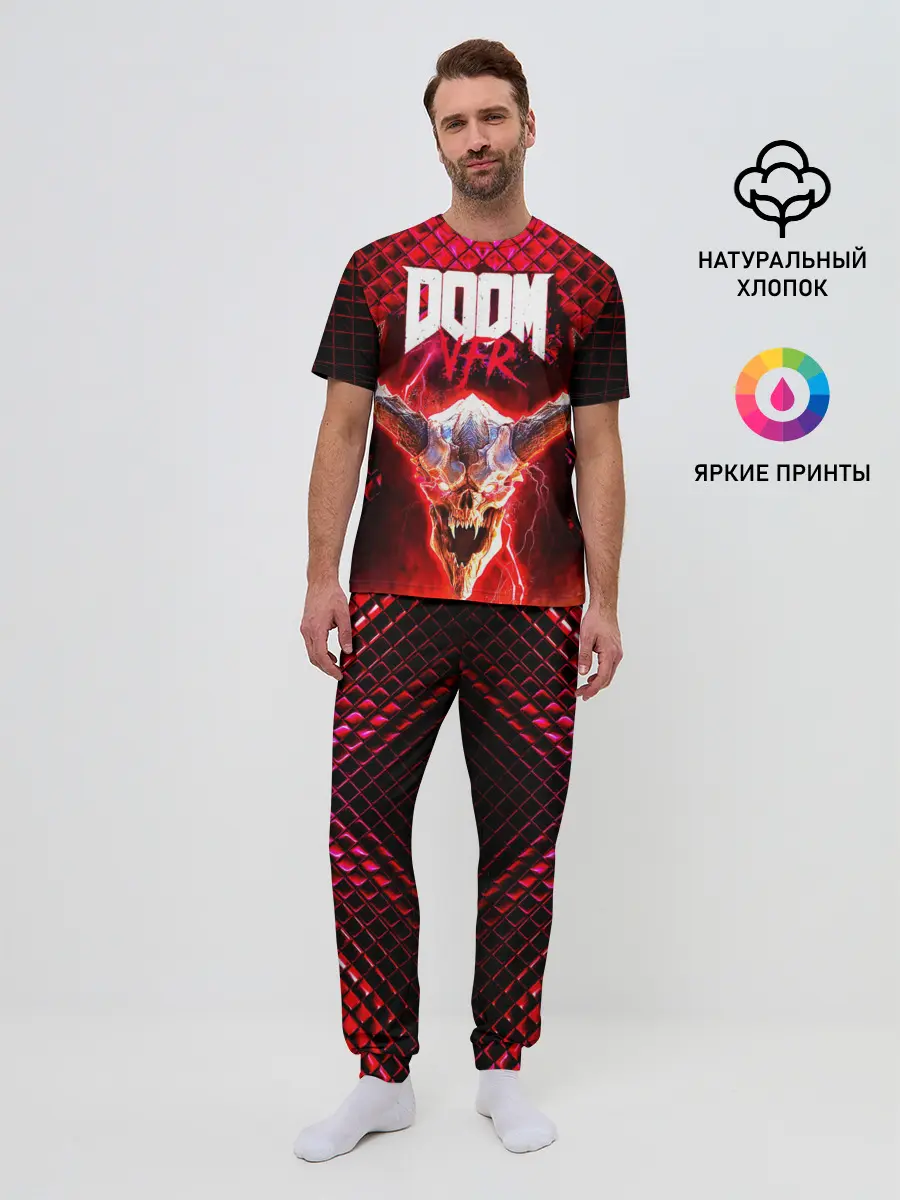 Мужская пижама с брюками / Doom Enternal