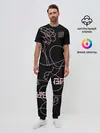 Мужская пижама с брюками / BTS