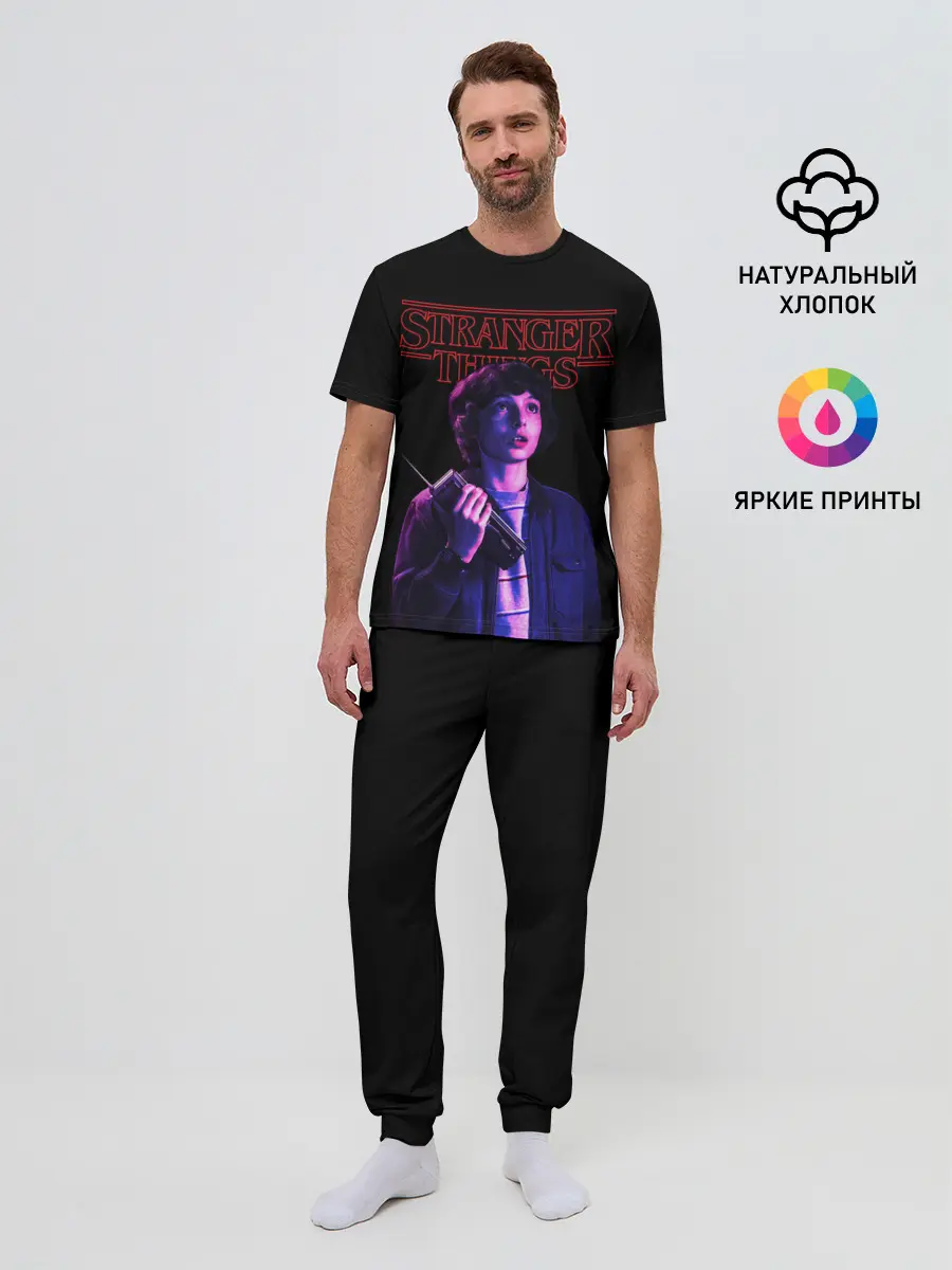 Мужская пижама с брюками / STRANGER THINGS - Майк