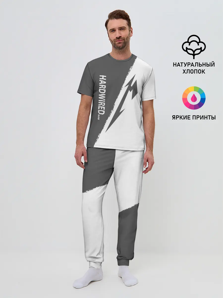 Мужская пижама с брюками / Metallica