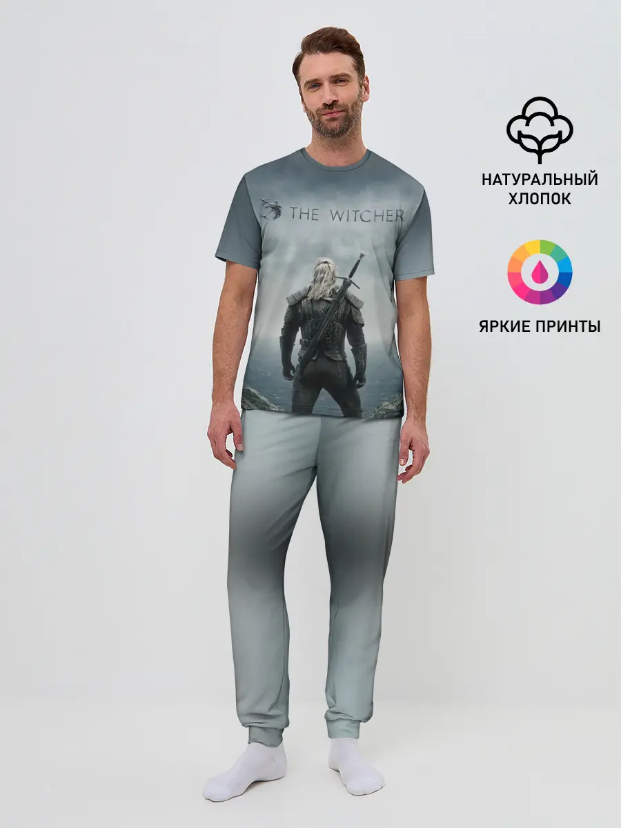 Мужская пижама с брюками / The Witcher