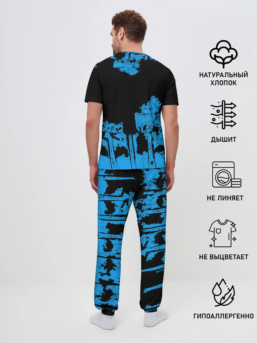 Мужская пижама с брюками / Rammstein