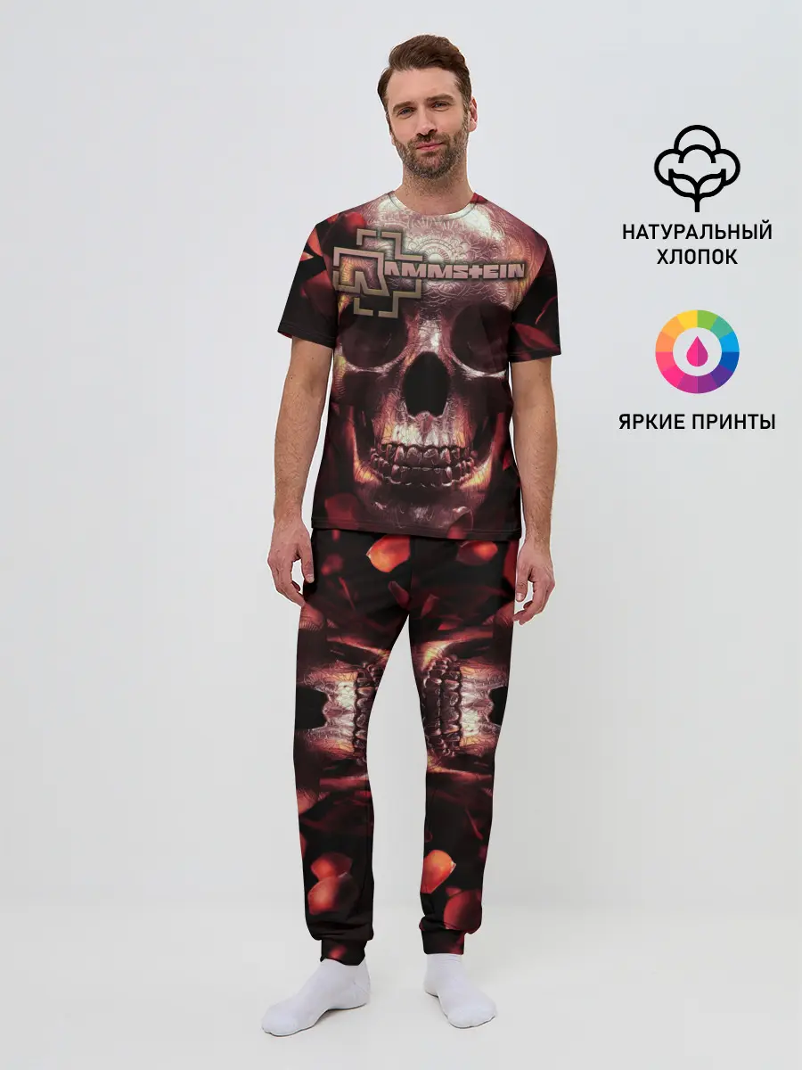 Мужская пижама с брюками / Rammstein