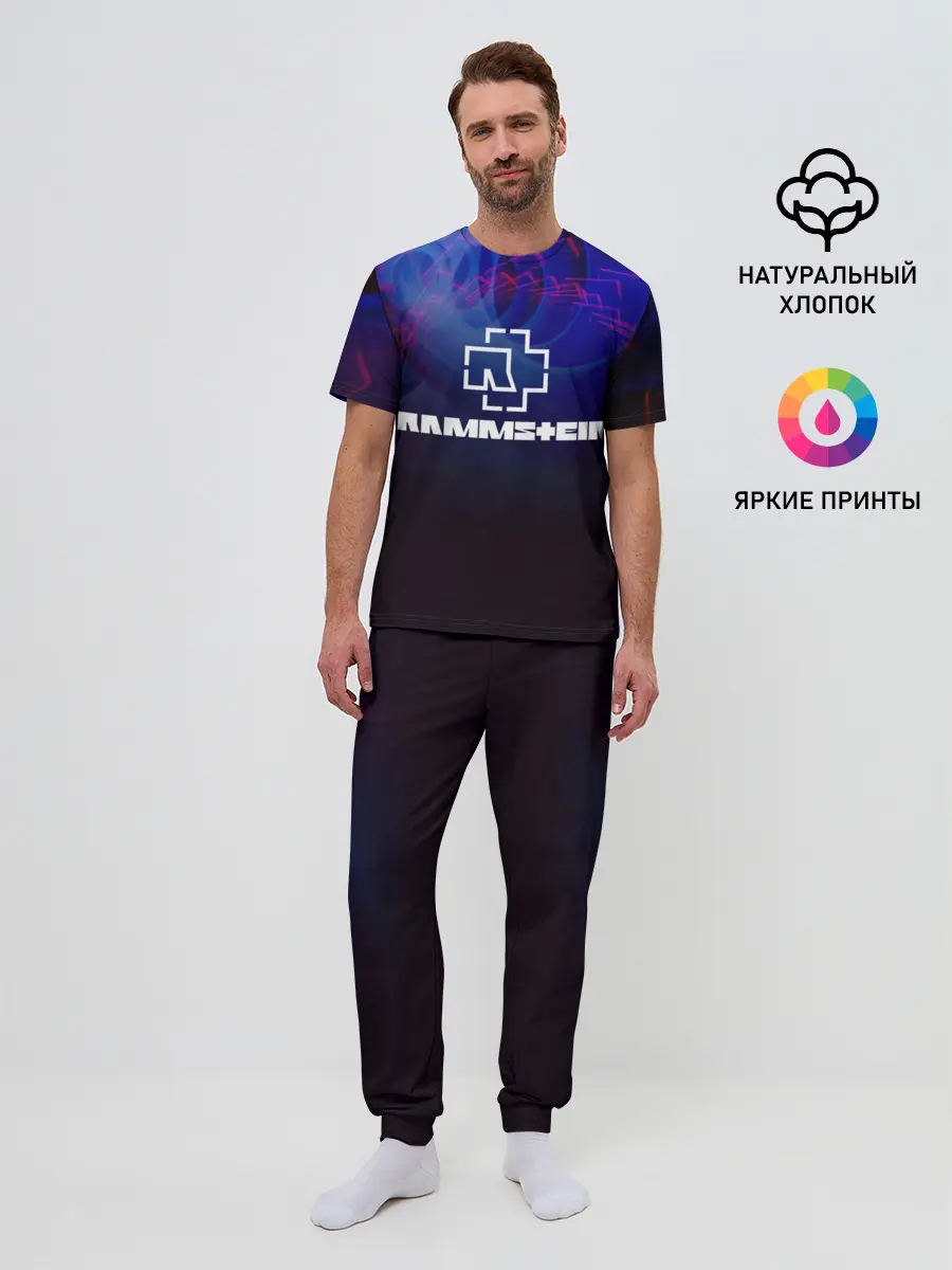 Мужская пижама с брюками / Rammstein.