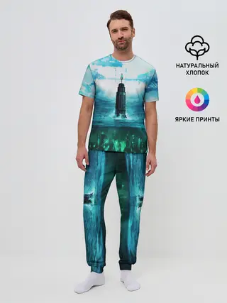 Мужская пижама с брюками / BIOSHOCK