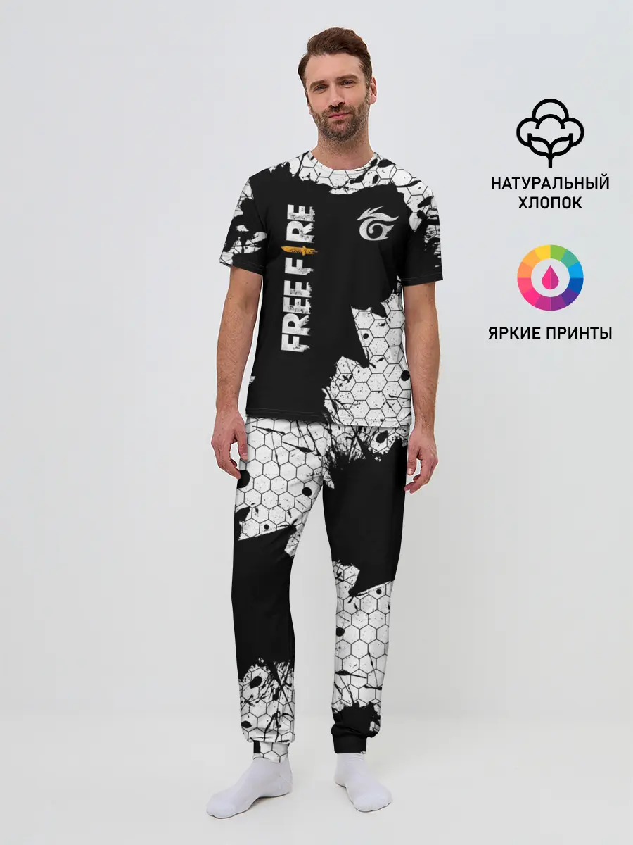Мужская пижама с брюками / GARENA FREE FIRE
