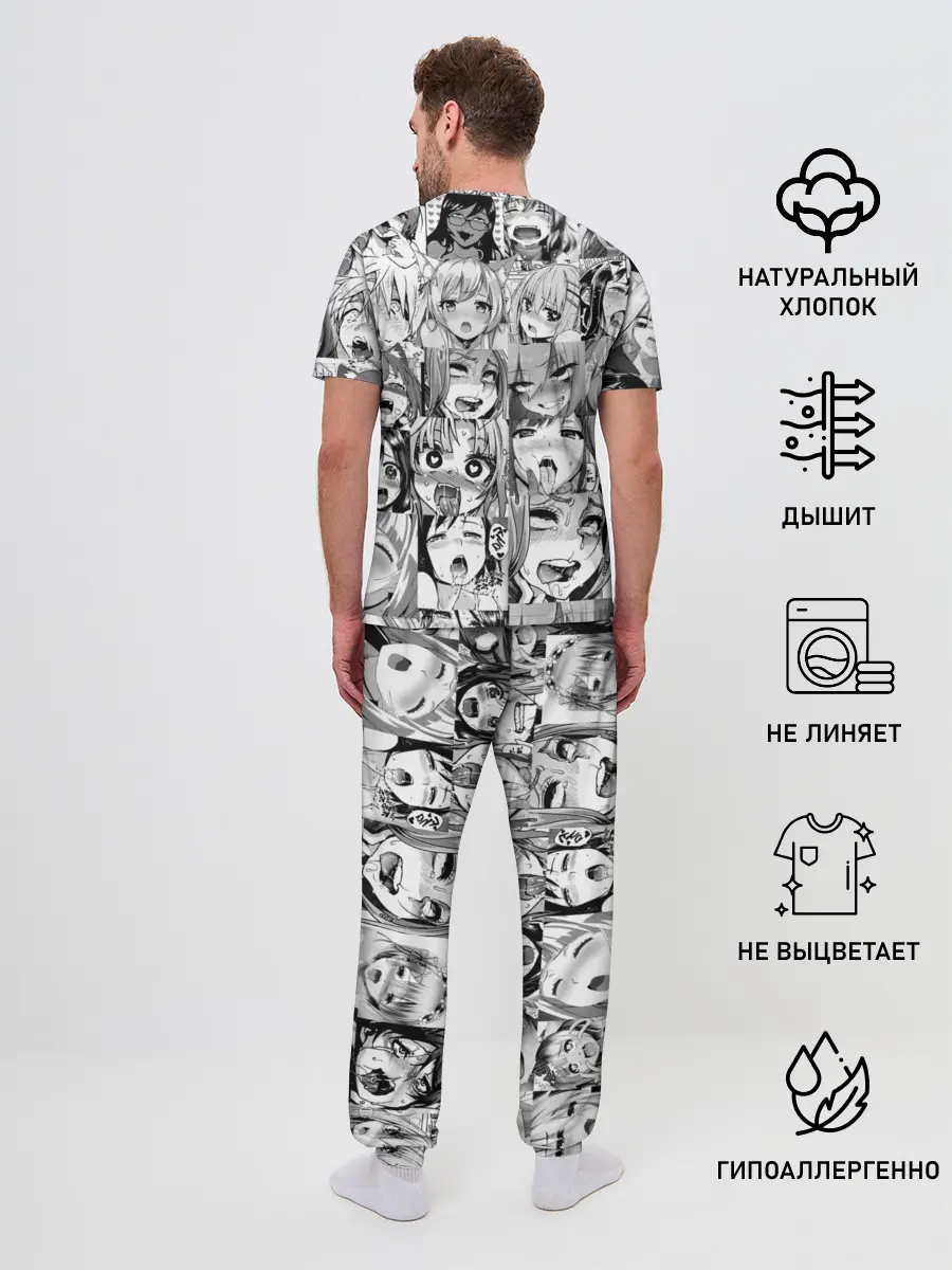 Мужская пижама с брюками / Японская анимация