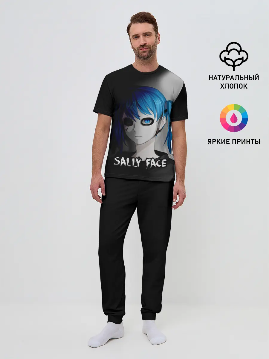 Мужская пижама с брюками / Sally face